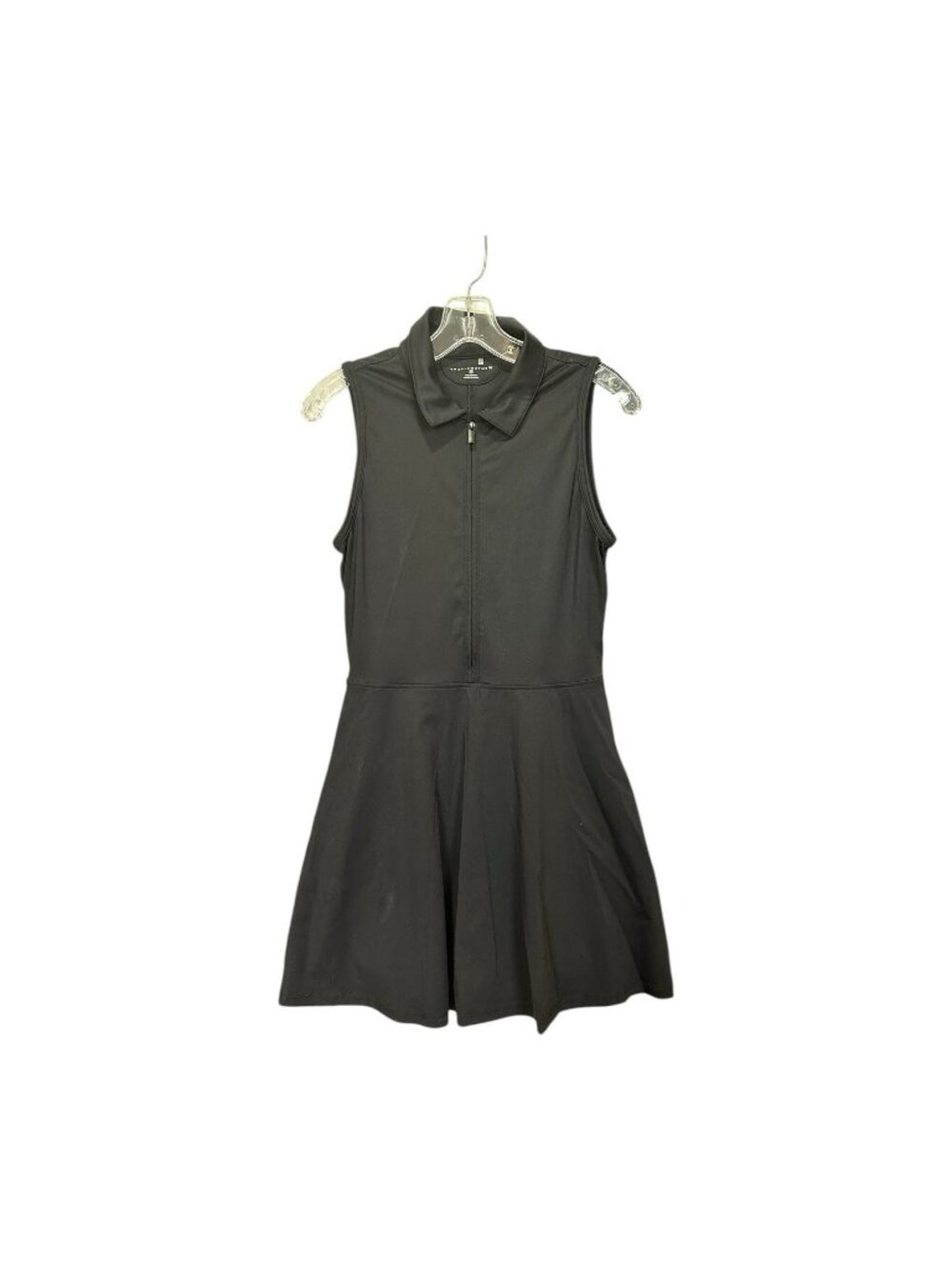 TravisMathew Womens Golf Tennis Skort Dress Black Size M Sleeveless Stretch Prep